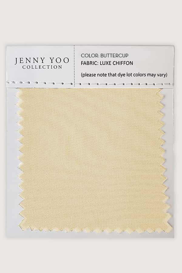 Jenny Yoo Luxe Chiffon Swatch Card