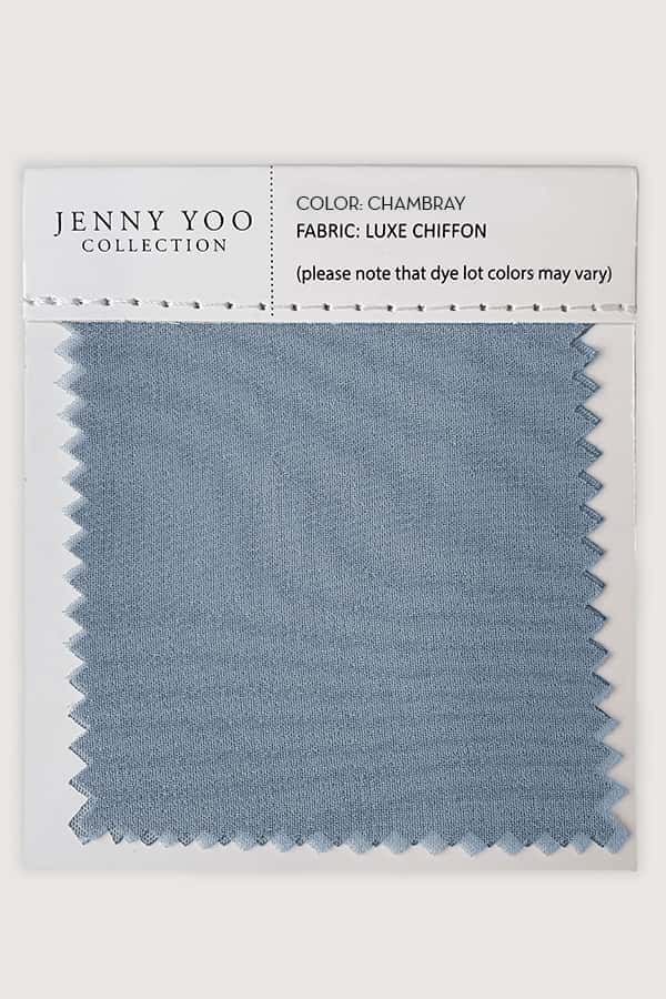 Jenny Yoo Luxe Chiffon Swatch Card
