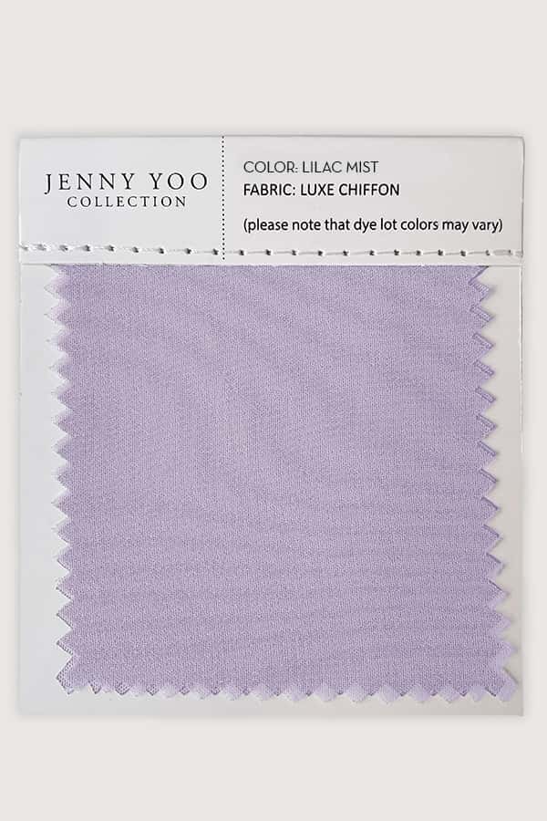 Jenny Yoo Luxe Chiffon Swatch Card