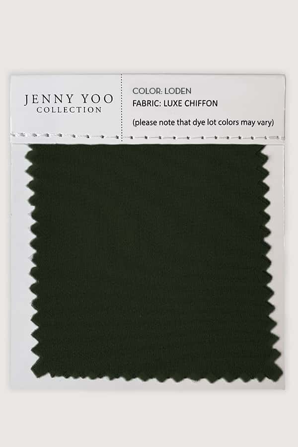 Jenny Yoo Luxe Chiffon Swatch Card