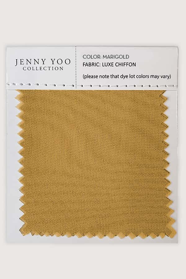Jenny Yoo Luxe Chiffon Swatch Card