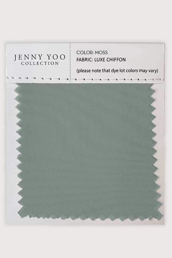 Jenny Yoo Luxe Chiffon Swatch Card