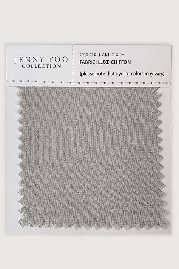 Jenny Yoo Luxe Chiffon Swatch Card