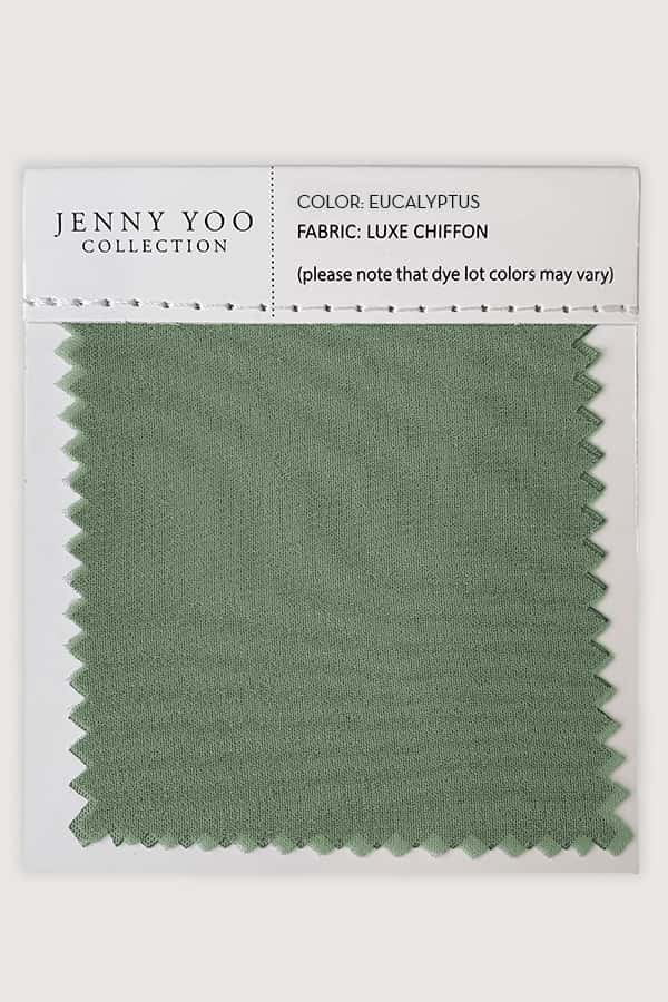 Jenny Yoo Luxe Chiffon Swatch Card