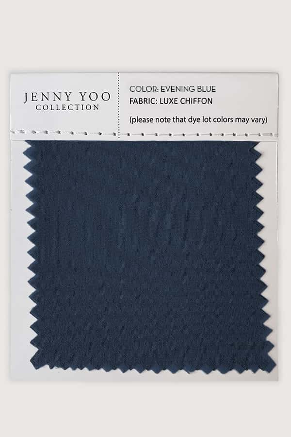 Jenny Yoo Luxe Chiffon Swatch Card