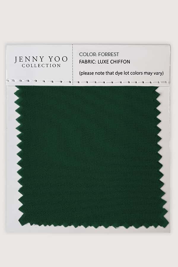 Jenny Yoo Luxe Chiffon Swatch Card