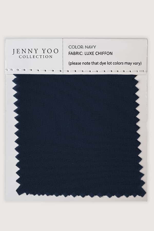 Jenny Yoo Luxe Chiffon Swatch Card