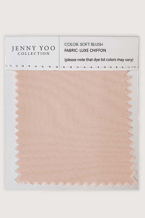 Jenny Yoo Luxe Chiffon Swatch Card