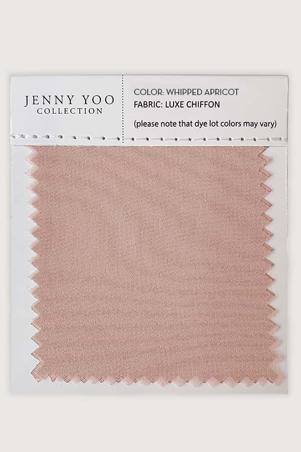 Jenny Yoo Luxe Chiffon Swatch Card