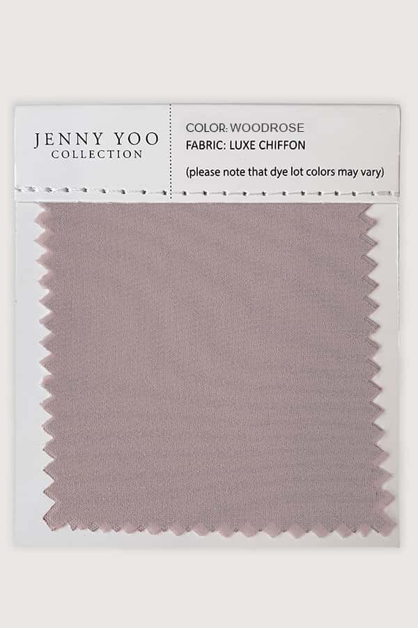 Jenny Yoo Luxe Chiffon Swatch Card