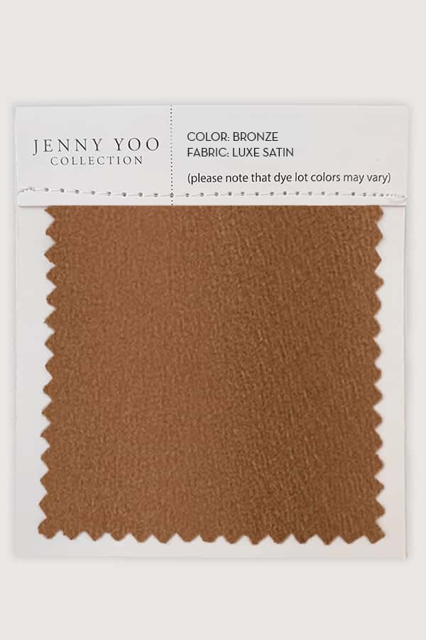 Jenny Yoo Luxe Satin Swatch Card