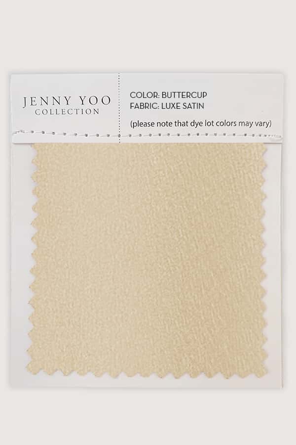 Jenny Yoo Luxe Satin Swatch Card