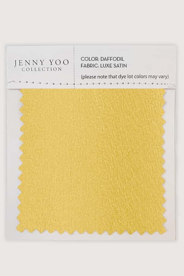 Jenny Yoo Luxe Satin Swatch Card