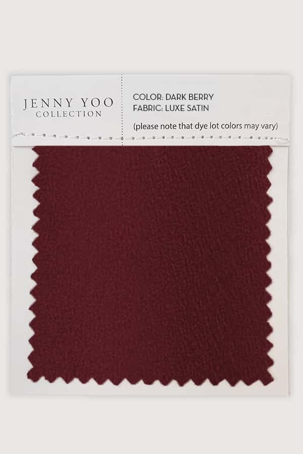 Jenny Yoo Luxe Satin Swatch Card