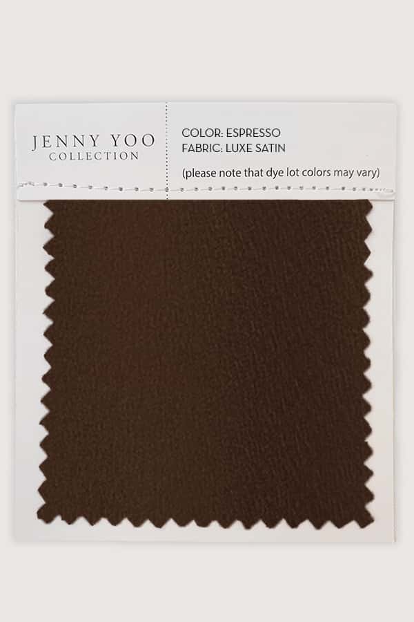Jenny Yoo Luxe Satin Swatch Card