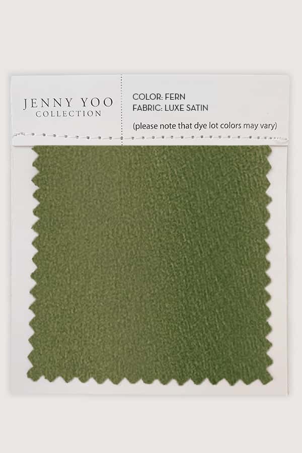 Jenny Yoo Luxe Satin Swatch Card