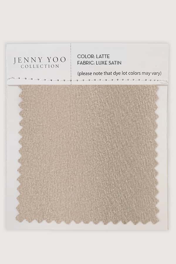 Jenny Yoo Luxe Satin Swatch Card