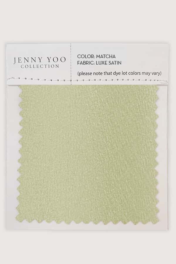 Jenny Yoo Luxe Satin Swatch Card