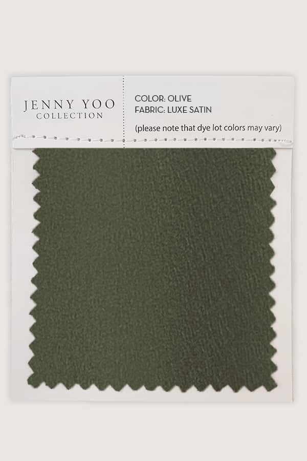 Jenny Yoo Luxe Satin Swatch Card