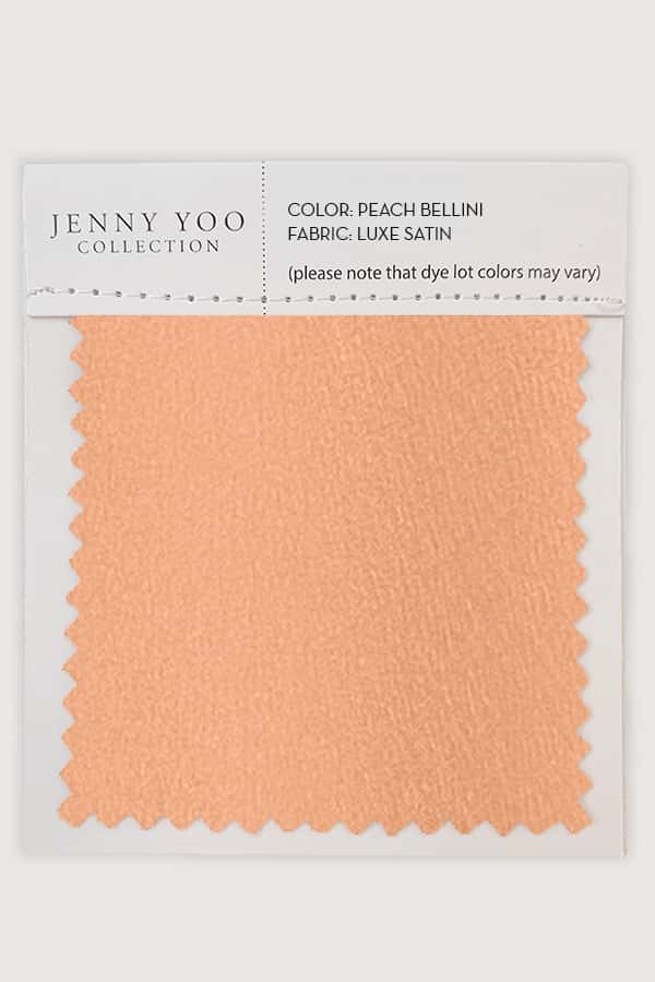 Jenny Yoo Luxe Satin Swatch Card