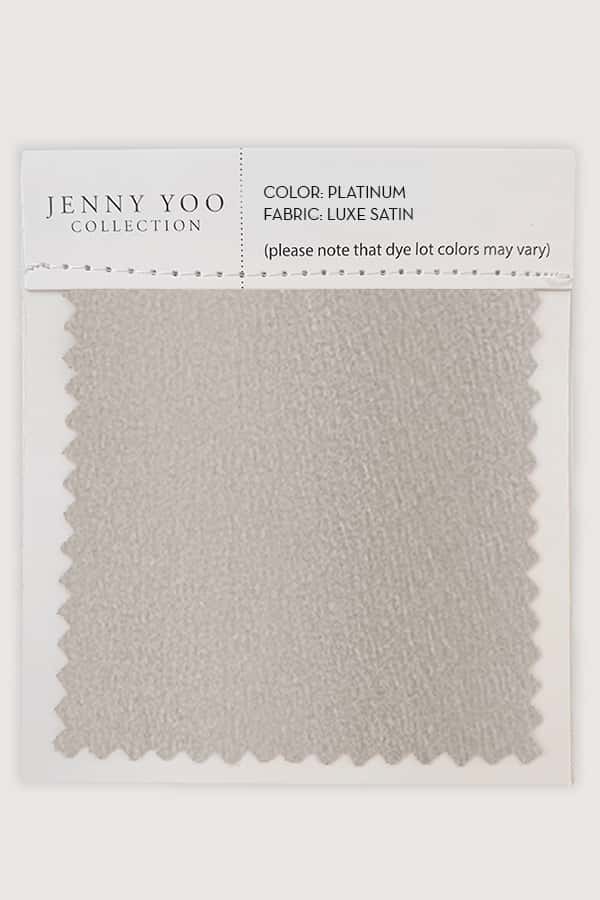 Jenny Yoo Luxe Satin Swatch Card