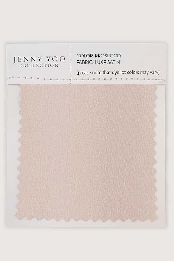 Jenny Yoo Luxe Satin Swatch Card
