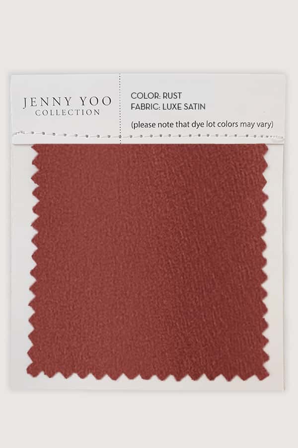 Jenny Yoo Luxe Satin Swatch Card