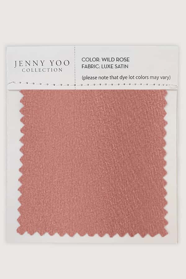 Jenny Yoo Luxe Satin Swatch Card