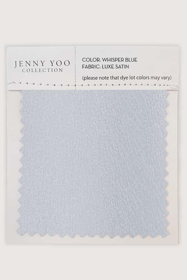 Jenny Yoo Luxe Satin Swatch Card