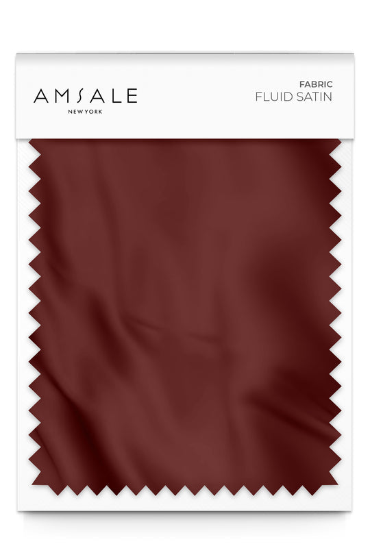 Amsale Fluid Satin Swatch