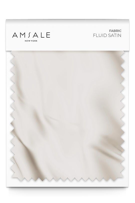 Amsale Fluid Satin Swatch