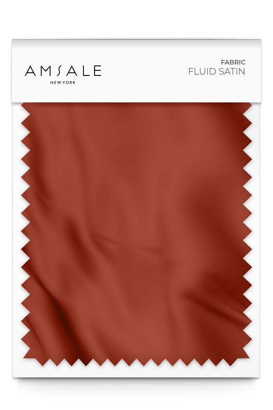 Amsale Fluid Satin Swatch